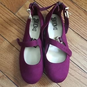 Brand new burgundy/purple shoes